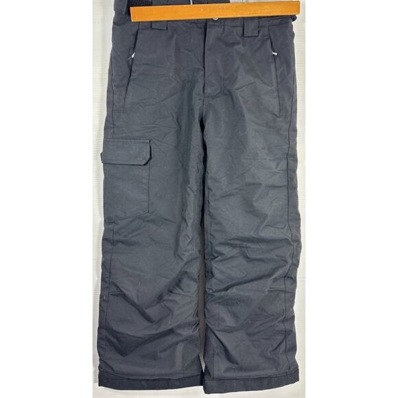 Columbia Omni-Tech Outgrown Boys Snow Pants Black Size S 8 NWOT Outdoor Ski - Picture 1 of 9